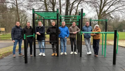 Meldung: Calisthenics Park am Sportpark eröffnet