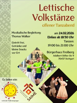 Lettischer Volkstanzabend