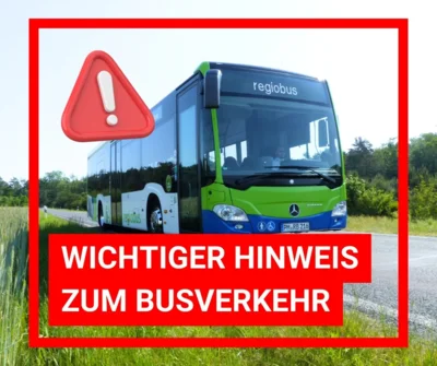 Fahrplanänderungen auf mehreren Buslinien ab 09.02.2026 (Bild vergr&ouml;&szlig;ern)