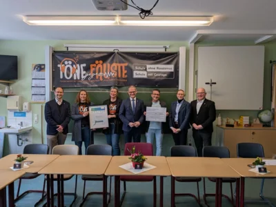 v.l.n.r.: Thomas Gottweiss, Kerstin Bauer, Juliane Apel-Gäbler, Guntram Wothly, Tobias Reichardt, Katjana Hesse, Jörg Bauer | Foto: J. Apel-Gäbler (Bild vergr&ouml;&szlig;ern)