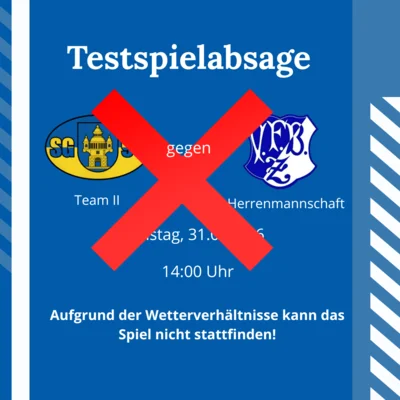Testpiel entfällt! (Bild vergr&ouml;&szlig;ern)