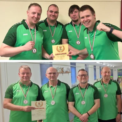 Barnimer Herrenauswahlmannschaften holen Silber und Bronze bei den Landesvereinsmeisterschaften - Qualifikation zu den Deutschen Meisterschaften denkbar knapp verpasst (Bild vergr&ouml;&szlig;ern)