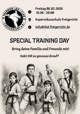 Special Training Day (Bild vergr&ouml;&szlig;ern)