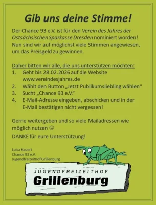 Flyer des Jugendfreizeithofes Grillenburg (Bild vergr&ouml;&szlig;ern)