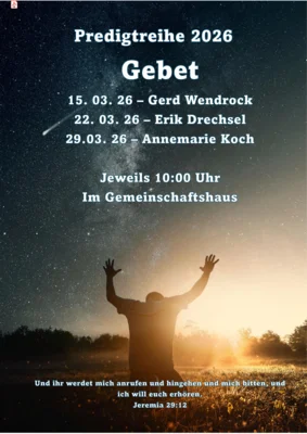 Predigtreihe Gebet