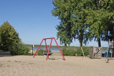 Foto: Strandgelände © Gemeinde Rangsdorf - AL22 Foto zur Meldung: Ausschreibung: Imbisswagen / Foodtruck am Strandbad Rangsdorf gesucht