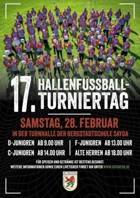 17. Hallenfußball-Turniertag