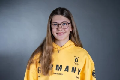 Alina Gagel nimmt an Olympiaeinkleidung teil (Bild vergr&ouml;&szlig;ern)