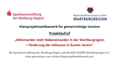 Kleinprojektwettbewerb für gemeinnützige Vereine (Bild vergr&ouml;&szlig;ern)