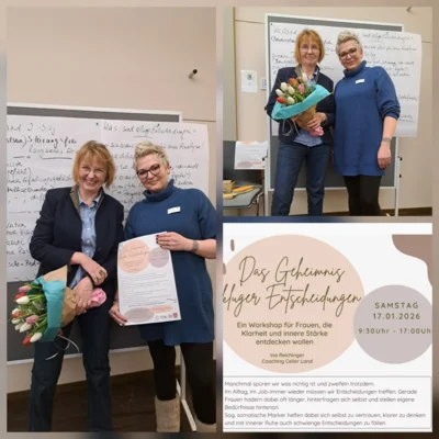 Workshop "Kluge Entscheidungen" (Bild vergr&ouml;&szlig;ern)