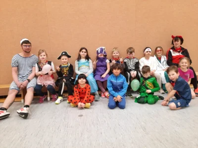 Kostümparade der Kinder