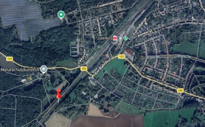 Hinweis zu nächtlichen Baumaßnahmen auf dem Bahngelände Jüterbog (Bild vergr&ouml;&szlig;ern)