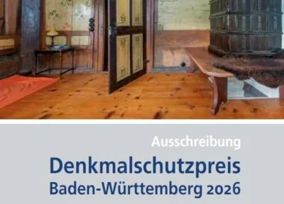 Denkmalschutzpreis 2026