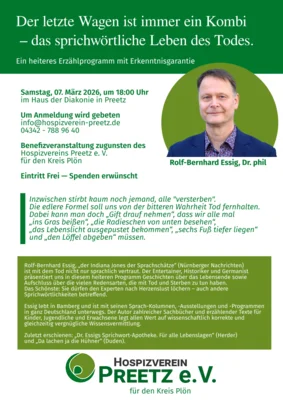 Der letzte Wagen ist immer ein Kombi – das sprichwörtliche Leben des Todes.