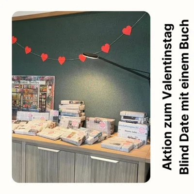 Aktion zum Valentinstag: Blind Date mit einem Buch (Bild vergr&ouml;&szlig;ern)