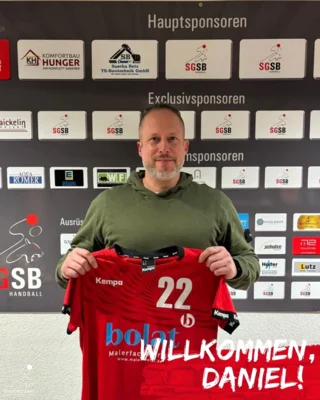 Damen 1 - Willkommen Daniel Weinheimer! (Bild vergr&ouml;&szlig;ern)