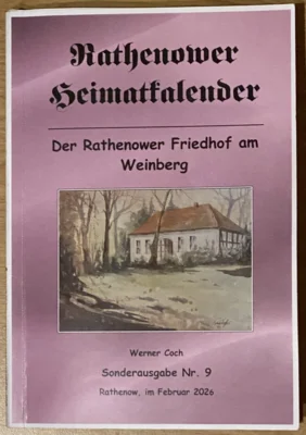 Meldung: Sonderausgabe Nr. 9 vom Rathenower Heimatkalender ist erschienen