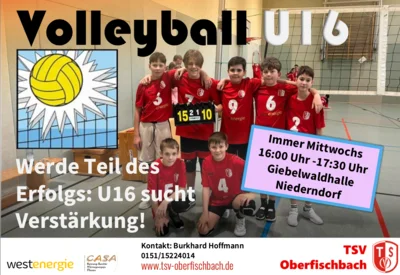 U16 sucht Verstärkung! (Bild vergr&ouml;&szlig;ern)