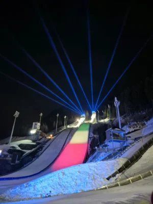 Olympia hat begonnen (c) Horst Hüttel (Bild vergr&ouml;&szlig;ern)