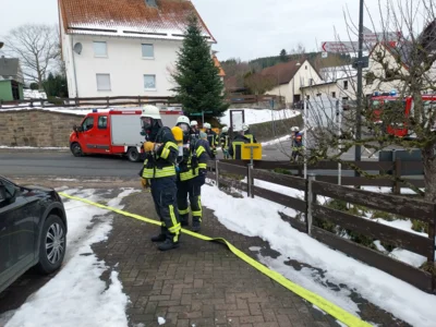 Einsatz in Helminghausen.