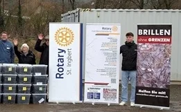 Am 31.01.2026 konnte die bisher größte Menge an "geretteten" Brillen-Fassungen von BRILLEN-ohne-GRENZEN an einen einzigen Kooperationspartner, den Rotary Club St. Ingbert, übergeben werden. (Bild vergr&ouml;&szlig;ern)