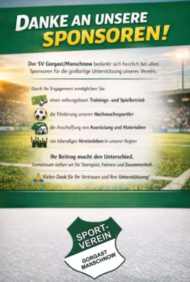 Dank an unsere Sponsoren