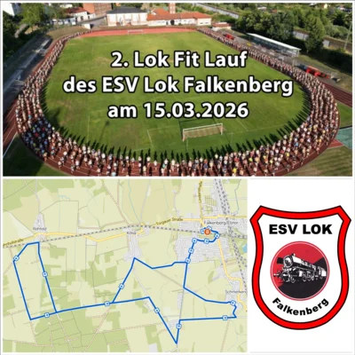 2. Lok-Fit Lauf des ESV Lok Falkenberg