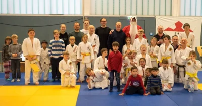 Nikolaus auf der Matte (Bild vergr&ouml;&szlig;ern)