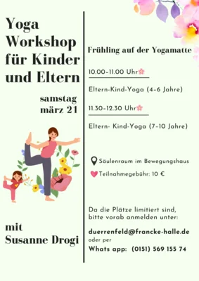 Eltern-Kind-Yoga Workshop am 21. März