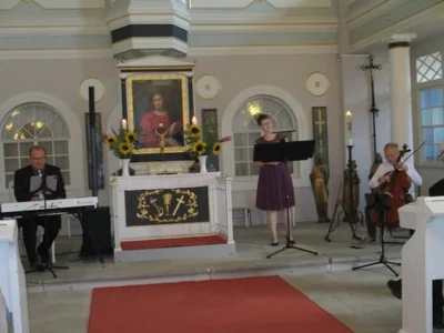 Meldung: Kraftsdorfer Musiksommer überraschte mit Trio aus Plauen am 04.08.2024