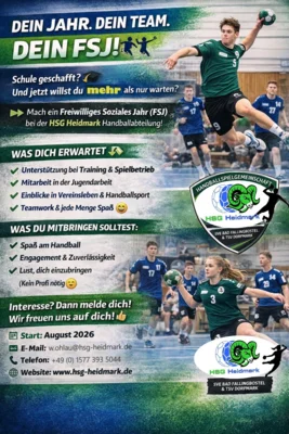 FSJ bei der HSG Heidmark