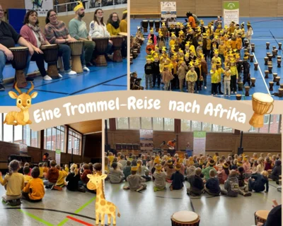 🥁 Trommelprojekt mit den Trommellöwen – Eine Reise nach Afrika (Bild vergr&ouml;&szlig;ern)