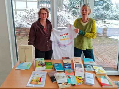 Bettina Szlagowski und Beate Elsken (Bild vergr&ouml;&szlig;ern)