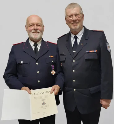 Meldung: Auszeichnung für außergewöhnliches Engagement: Schleswig-Holsteinisches Feuerwehr-Ehrenkreuz in Silber für Karsten Pries