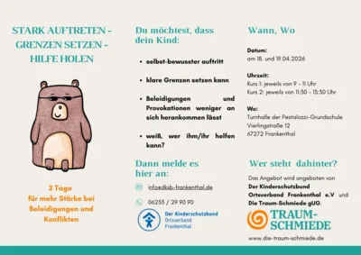 Anmeldung: Resilienz- und Selbstbehauptungskurs (Bild vergr&ouml;&szlig;ern)