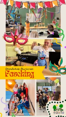 Bunt, laut und fröhlich – Rosenmontag an unserer Grundschule Blankensee (Bild vergr&ouml;&szlig;ern)