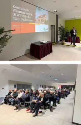 Großes Interesse an kommunaler Wärmeplanung in Falkensee – Über 150 Teilnehmende informierten sich