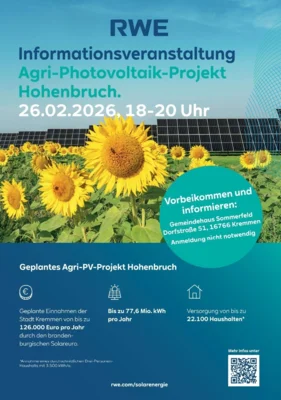 Agri-PV Projekt Hohenbruch