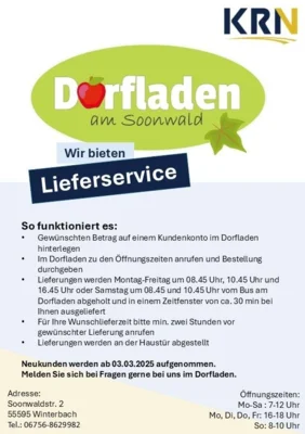 Lieferservice Dorfladen Winterbach (Bild vergr&ouml;&szlig;ern)