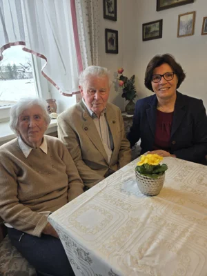 90. Geburtstag - Walter Blaschke feiert in Hebertsfelden (Bild vergr&ouml;&szlig;ern)