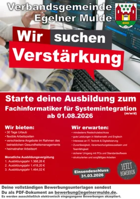 Wir suchen Verstärkung (Bild vergr&ouml;&szlig;ern)
