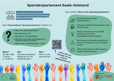Spendenparlament Saale-Holzland (Bild vergr&ouml;&szlig;ern)