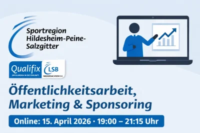 Qualifix: Öffentlichkeitsarbeit, Marketing & Sponsoring im Sportveream 15.​04.​2026 (online)