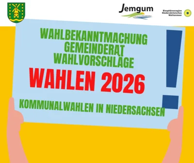 Wahlbekanntmachung Gemeinderat Wahlvorschläge 2026 (Bild vergr&ouml;&szlig;ern)