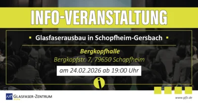 Meldung: &#xD83CDF1F Gersbach bekommt Glasfaser – Infoabend &#xD83DDE80
