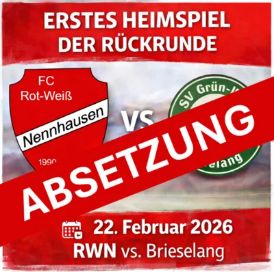 Absetzung 1. Heimspiel der Rückrunde Kreisliga (Fußball-Herren) (Bild vergr&ouml;&szlig;ern)