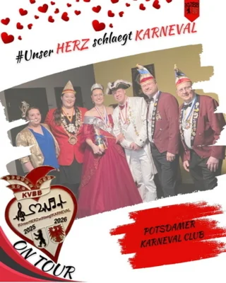 Meldung: Zu Gast beim Potsdamer Karneval Club e.V.
