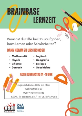 Foto zur Meldung: Lernzeit im OSSI Foto zur Meldung: Lernzeit im OSSI