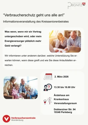 Informationsveranstaltung des Kreisseniorenbeirates am 02.03. in Perleberg (Bild vergr&ouml;&szlig;ern)