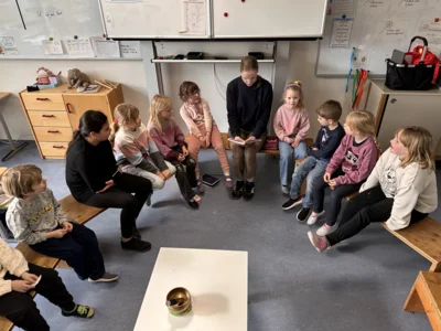 Vorlesezeit an der Regenbogenschule
